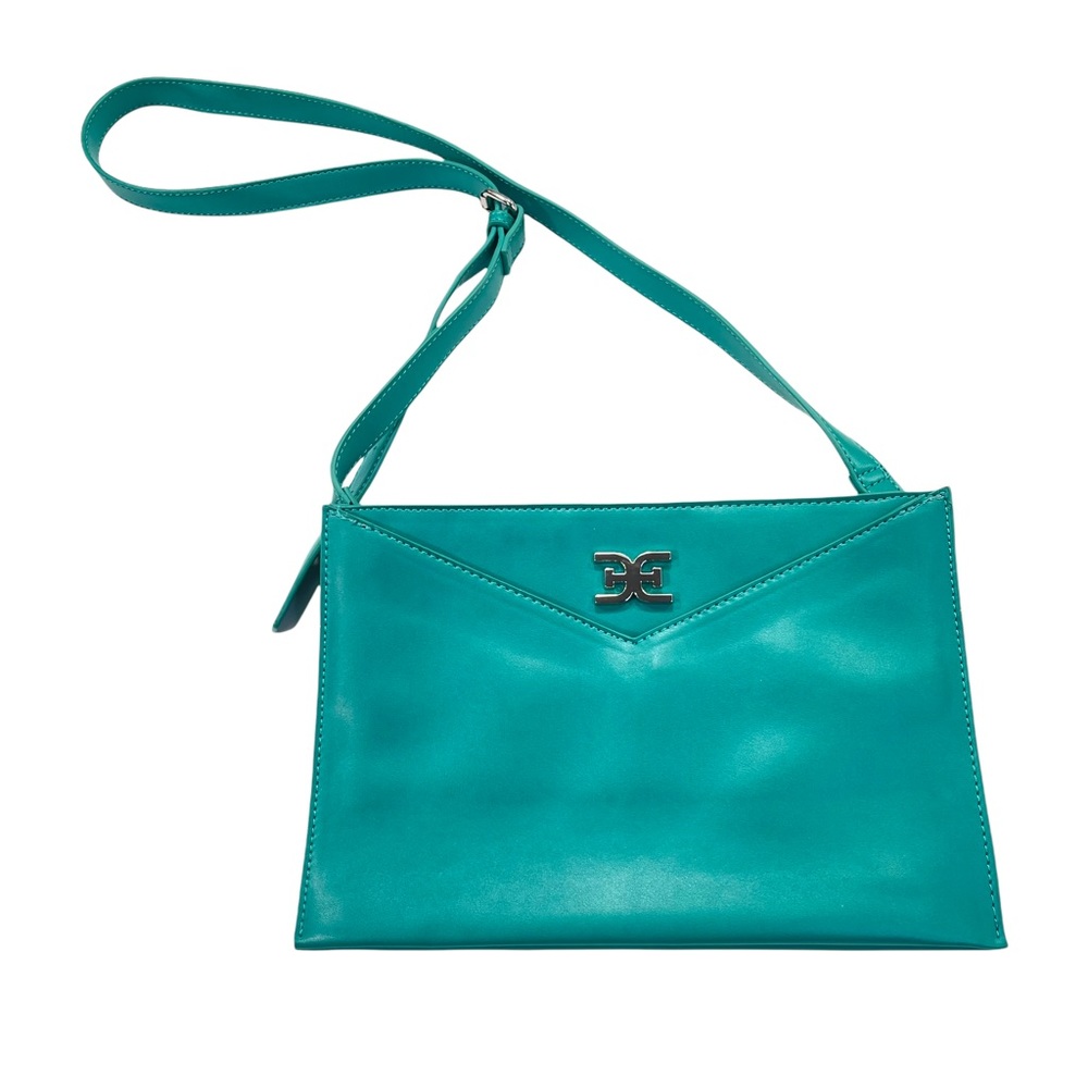 Sam Edelman Adley Envelope Teal Crossbody Purse